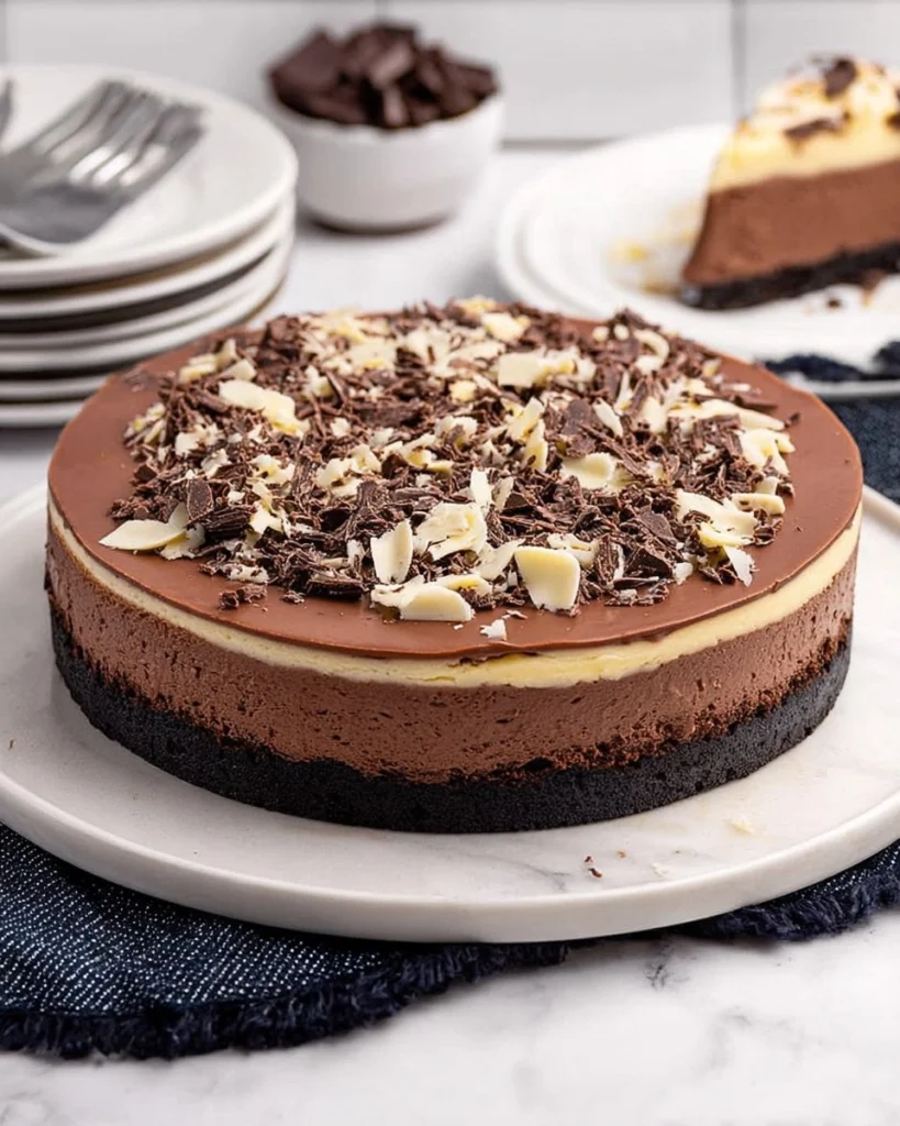 Triple-Chocolate-Cheesecake-Recipe